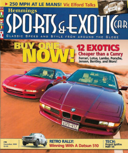 HEMMINGS SPORTS & EXOTIC CAR 2006 DEC - OPEL GT, LAMBO URRACO, '68 PEUGEOT 204
